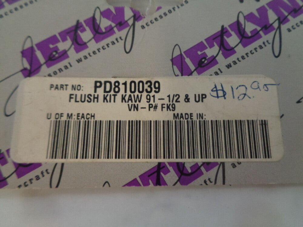 Kawasaki Jet Ski 91- 1/2 + up Jetlyne Aftermarket Flush Kit Assembly # PD810039