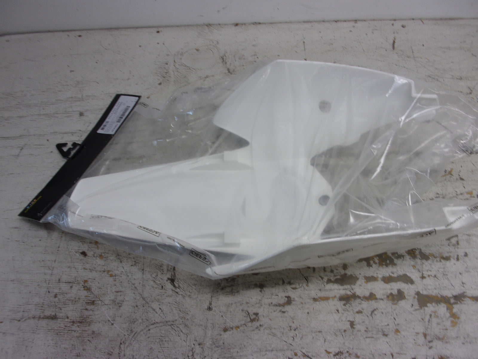 KTM Dirt Bike 2004-2012 SX 85 NEW Acerbis White Rear Side Cowling # 0016365.030