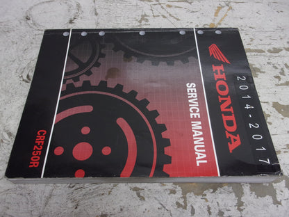 Honda Dirt Bike MX 2014-2007 CRF250R OEM Service Manual Part# 61KRN63