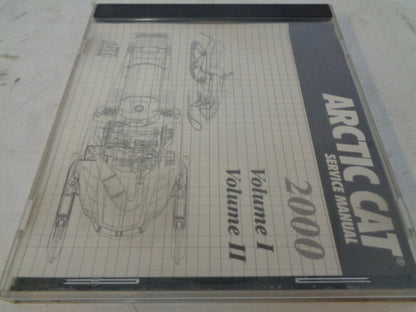 Arctic Cat 2000 Snowmobile Service Manual CD Disc Part# 2270-041