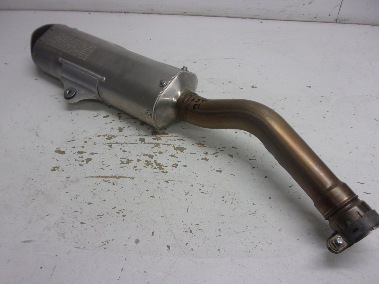 Kawasaki Dirt Bike 2012-2013 KX450F OEM Exhaust Assembly Part# 18100-0115