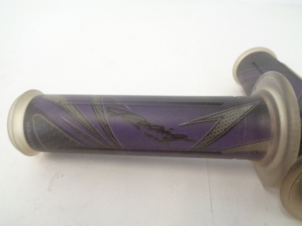 Kawasaki Honda Suzuki  Orbital Grips - Black / Purple  Racing Series 685568