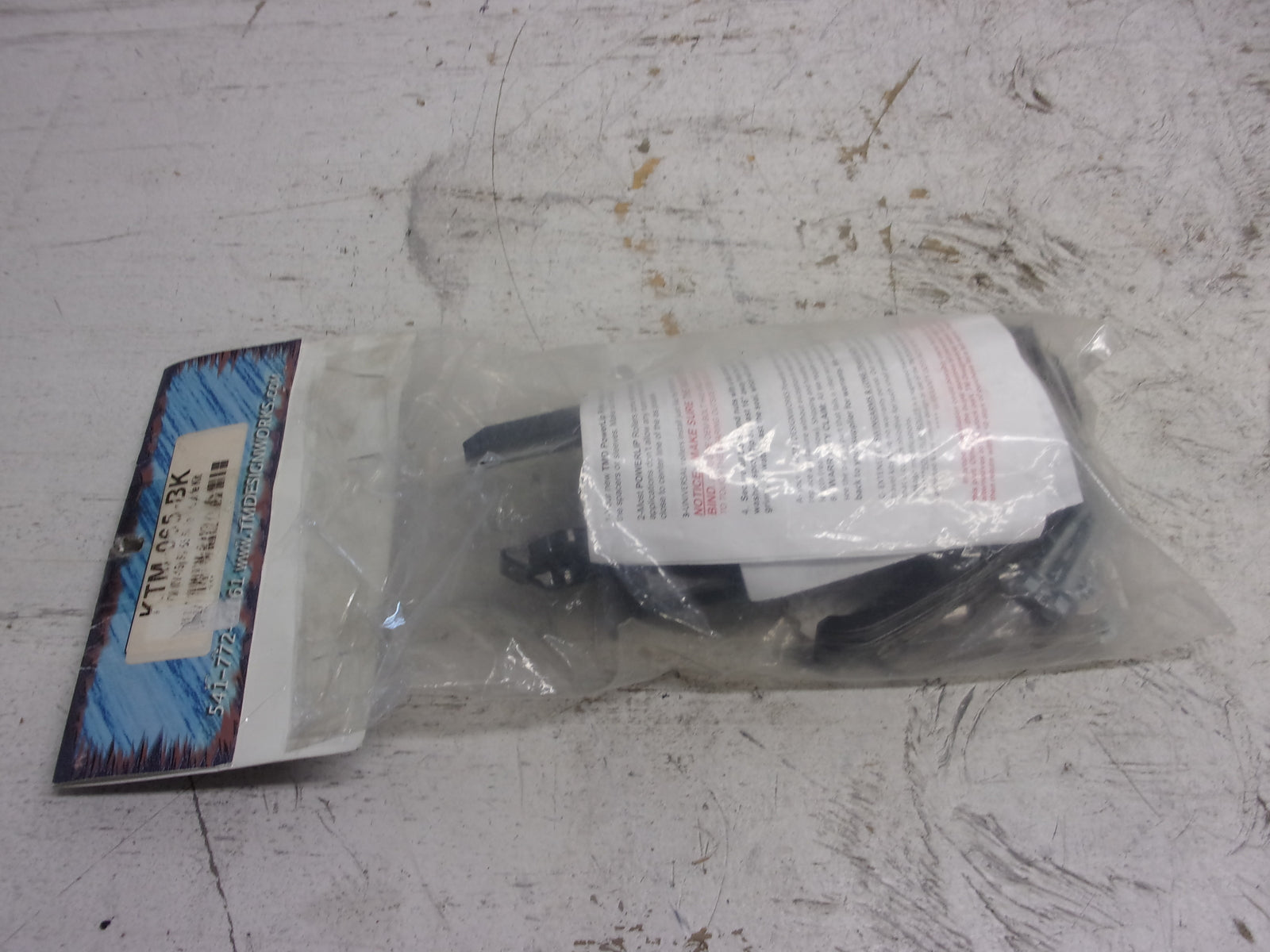 KTM Dirt Bike T.M. Designworks Chain Slide-N-Guide Mini Kit, Black # KTM-065-BK