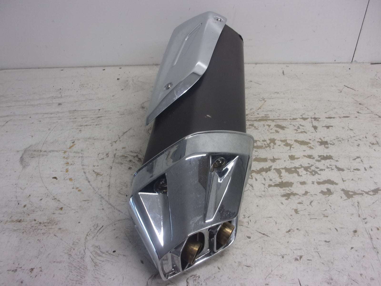 Can-Am Roadster 2014-2015 Spyder RT LTD , F3 Chrome Exhaust Muffler # 707601341