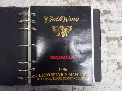 Honda 1996 GL1500 Service Manual & Electrical Troubleshooting Manual 61MAM01-AH