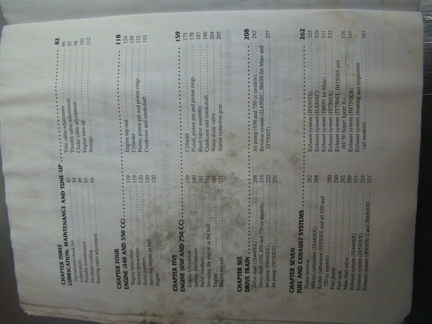 Clymer Kawasaki 92-94 440 550 650 750 OEM Shop Manual Part# 1SB-N-0-89287-644-1
