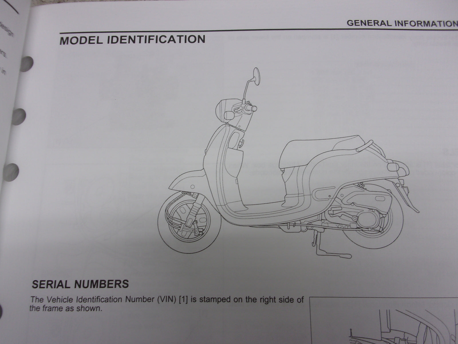 Honda Scooter 2013-2015 NCH50 Metropolitan OEM Service Manual Part# 61GGL02