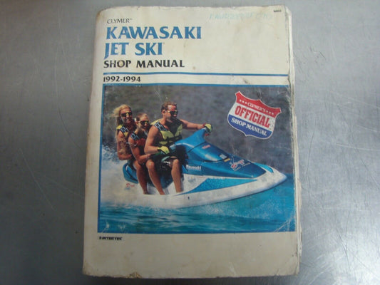 Clymer Kawasaki 92-94 440 550 650 750 OEM Shop Manual Part# 1SB-N-0-89287-644-1