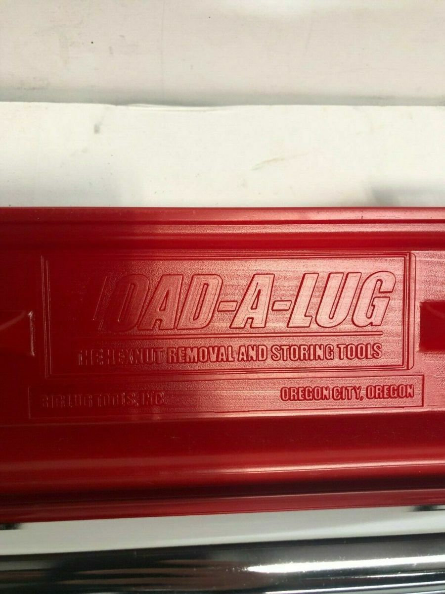 Big Lug Tools Load-A-Lug Hex Nut Removal Storing Tool Kit 3/4" 19mm 13/16" 21mm