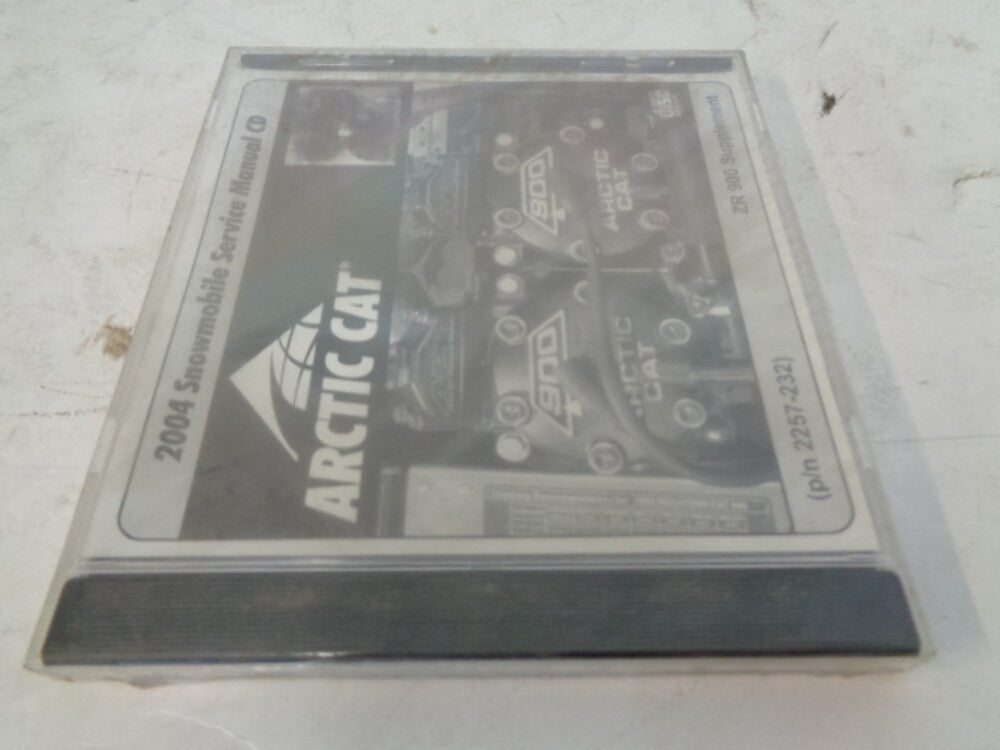 Arctic Cat 2004 Snowmobile ZR 900 Service Manual Supplement # 2257-232