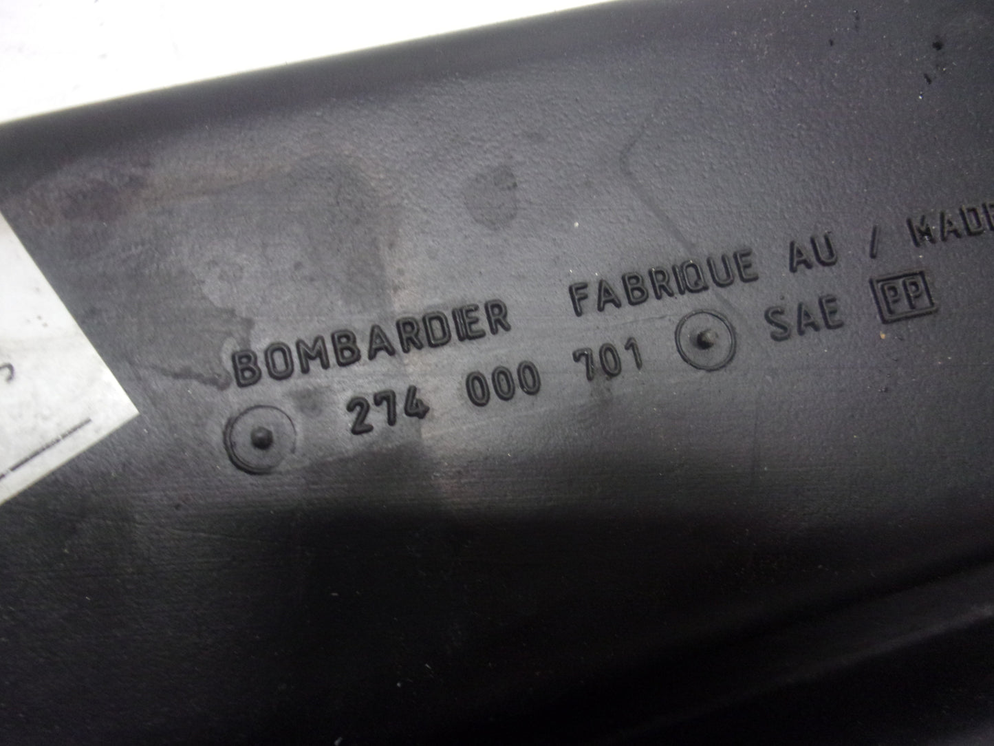 Sea Doo Bombardier 1997-2007 GTI GTX LRV RX 3D OEM Resonator Part# 274000701