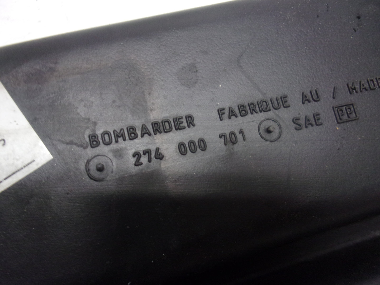 Sea Doo Bombardier 1997-2007 GTI GTX LRV RX 3D OEM Resonator Part# 274000701