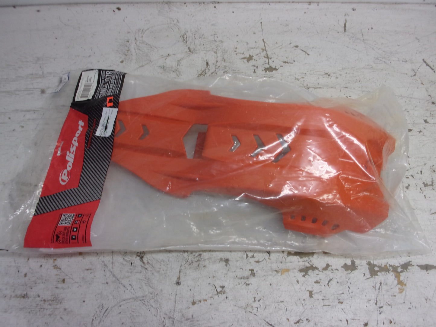 KTM Dirt Bike POLISPORT FORTRESS SKID PLATE W/LINK PROTECTOR ORANGE # 8469100002