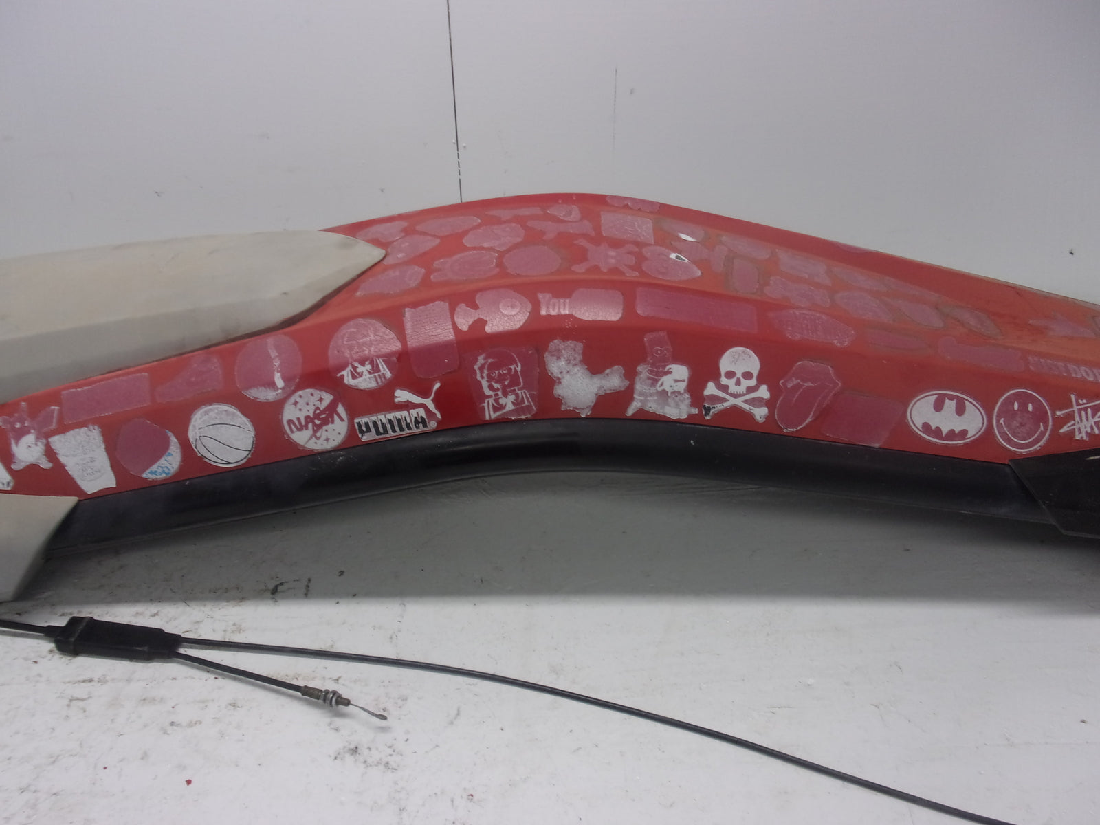 Sea Doo Bombardier 05-2007 3D Viper Red Complete Handlebar + Pole #  277001418
