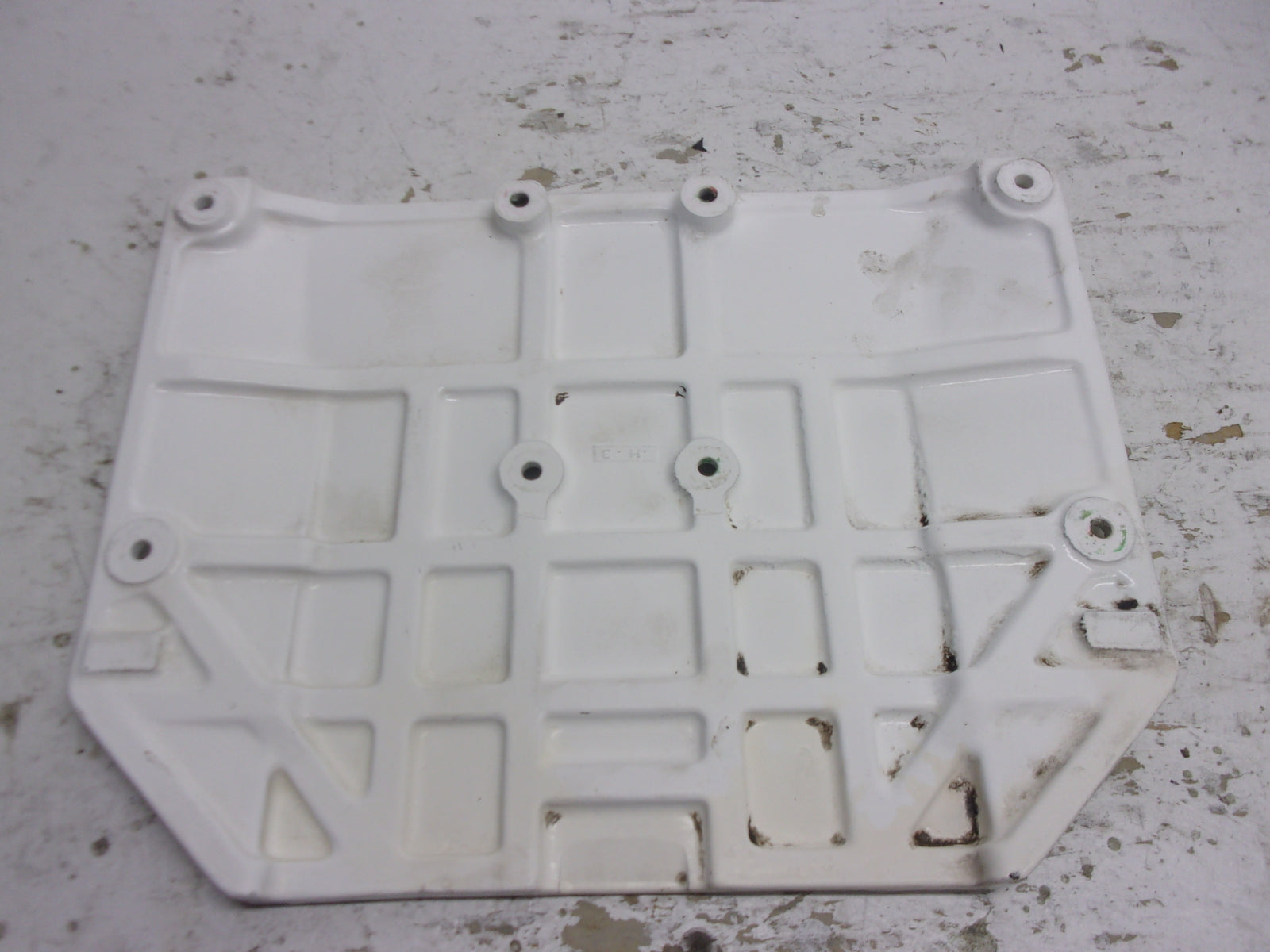 Kawasaki Jet Ski 1998 ZXI 1100 Ride Plate / Jet Pump Cover White 59446-3741-8C