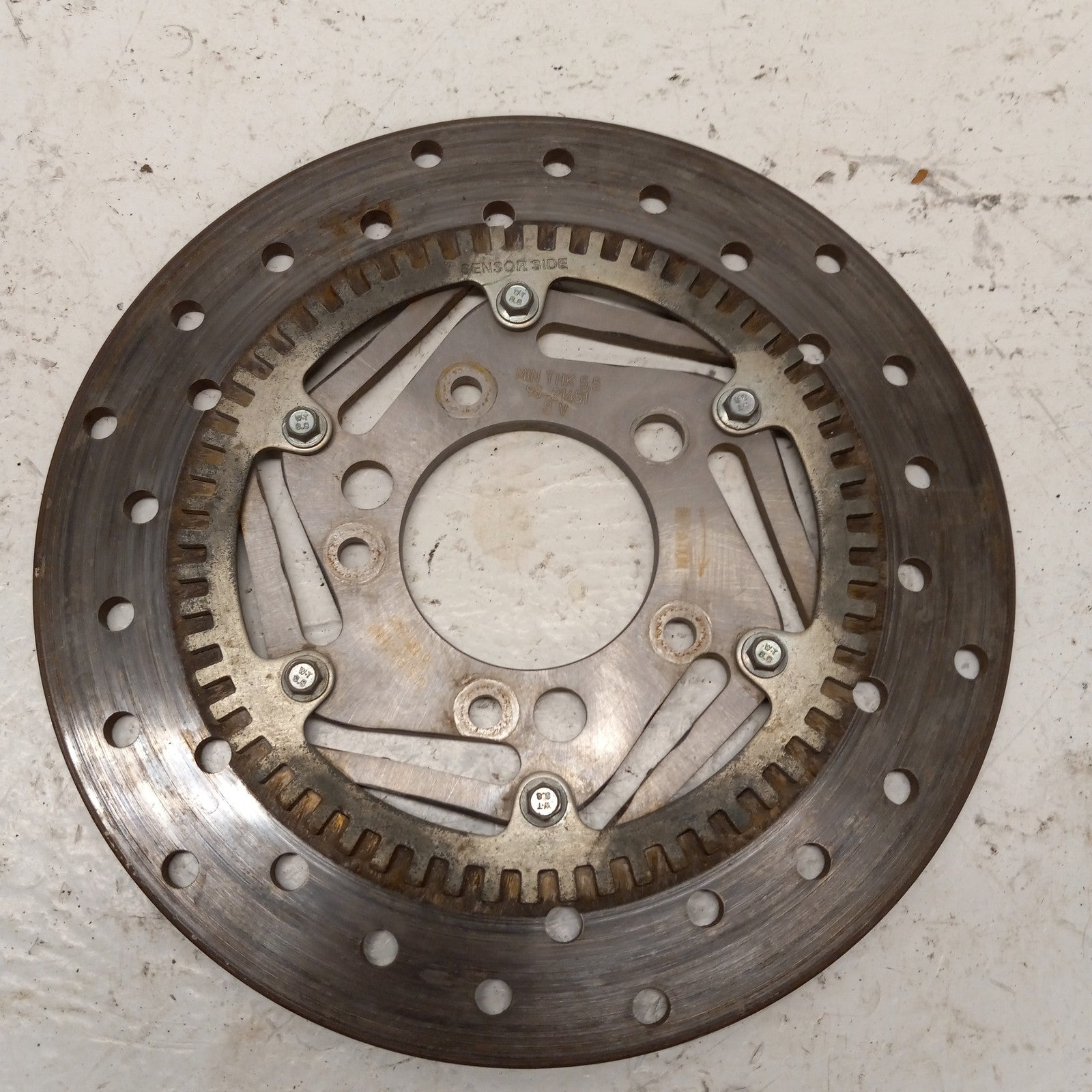 Can-Am Roadster 2008-2012 GS RS RT/RTS OEM Rear Brake Disc + ABS Disc 705600591
