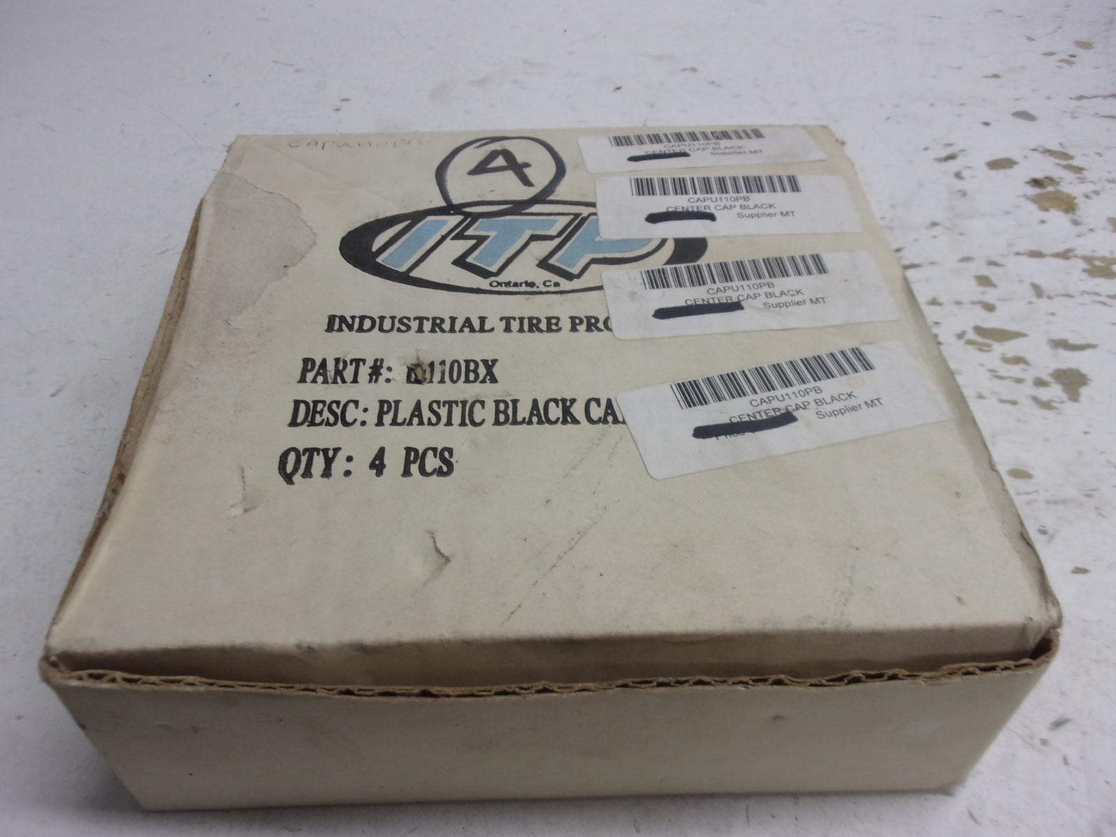 ITP C-Series Type 5 6 and 7 Center Cap 4/110 and 4/115 Set Of 4 Part# B110BX