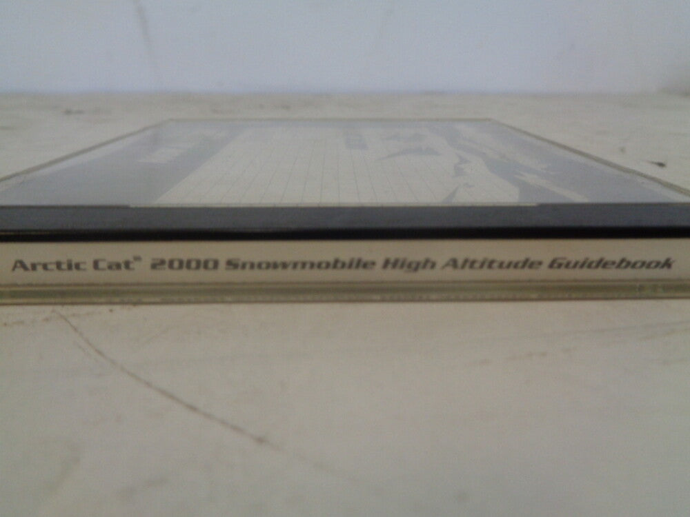 Arctic Cat 2000 Snowmobile High Altitude Guidebook CD / Disc # 2270-043