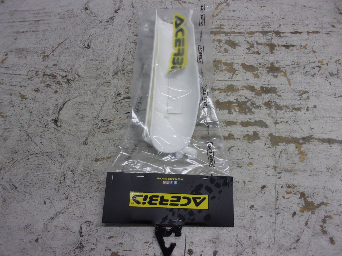 KTM Dirt Bike 2004-2012 SX 85 NEW Acerbis White Lower Fork Covers # 0016368.030