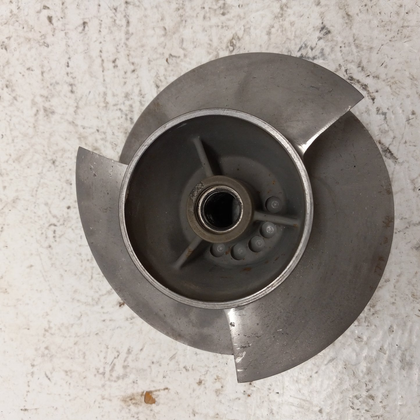 Sea Doo Bombardier 2005 3D RFI OEM Stainless Impeller Assembly Part# 267000201