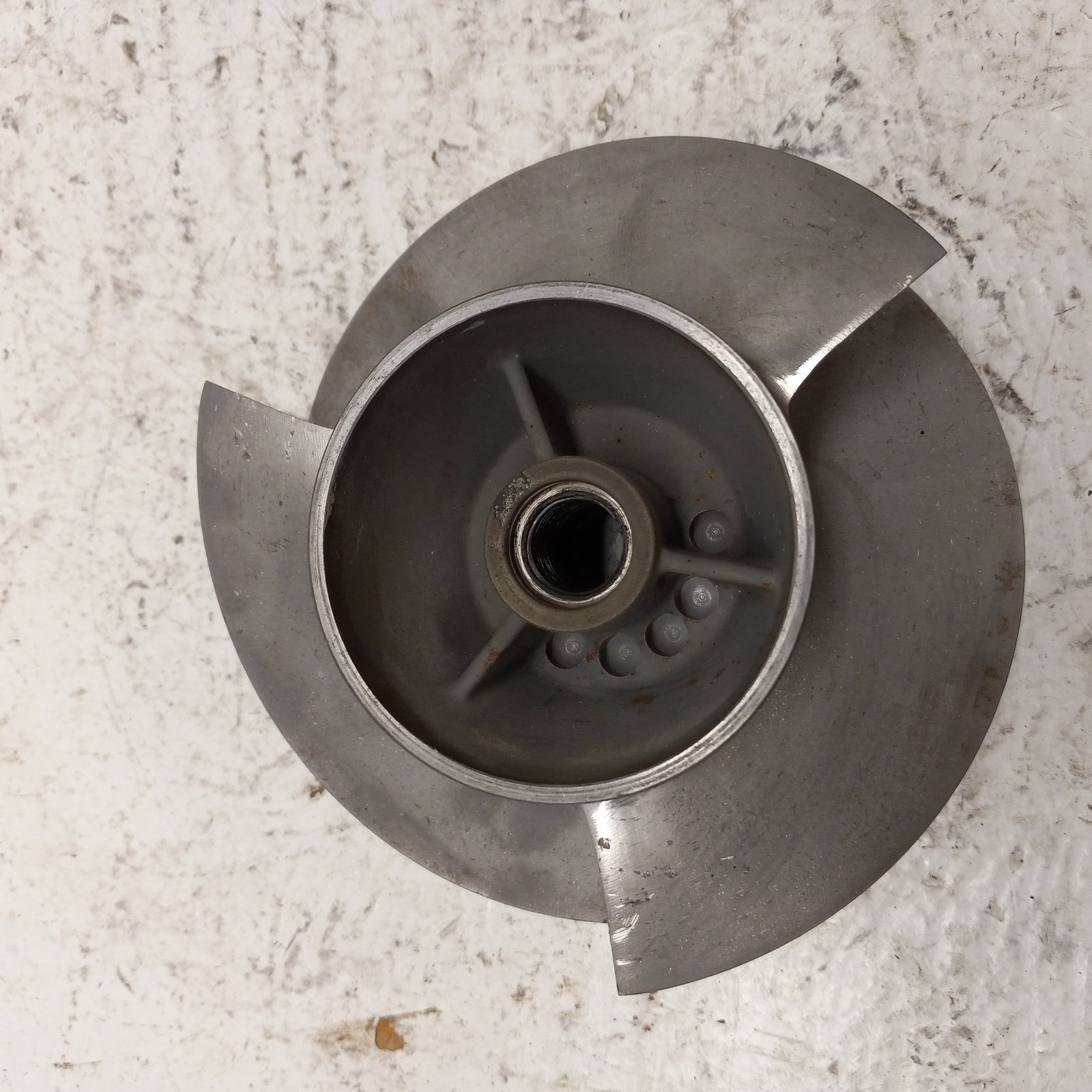 Sea Doo Bombardier 2005 3D RFI OEM Stainless Impeller Assembly Part# 267000201