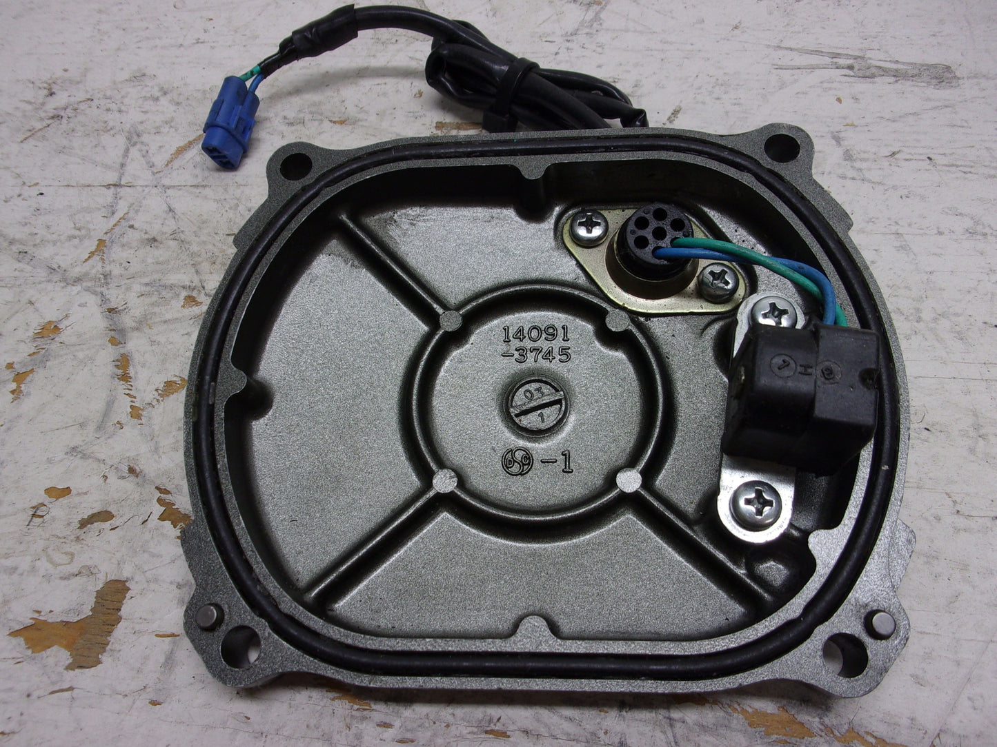 Kawasaki Jet Ski 2003 STX-12F OEM Pulse Cover & Pulsing Coil Part# 14091-3745