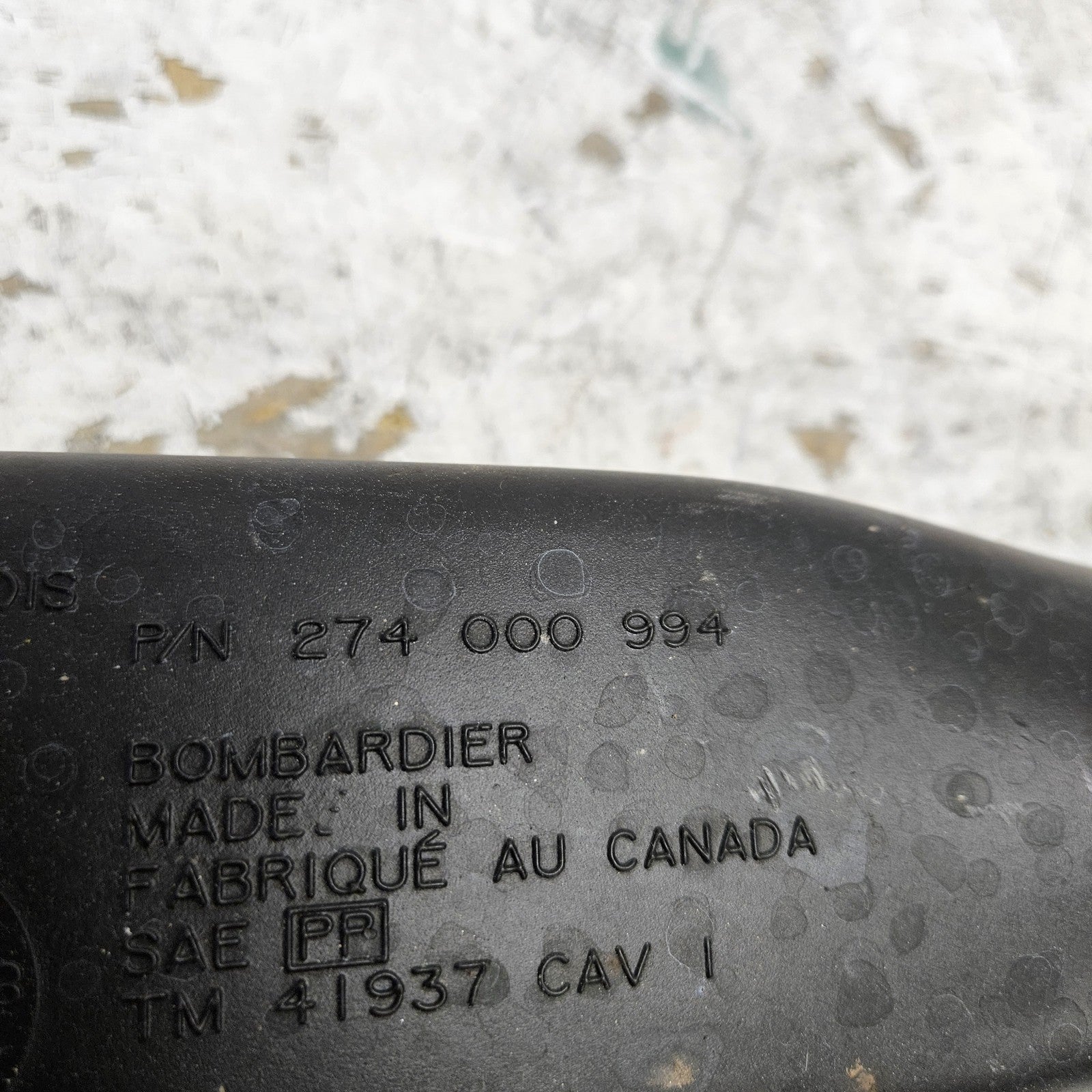 Sea Doo Bombardier 2003-2005 GTX 3D RFI Straight Resonator Assembly # 274000994