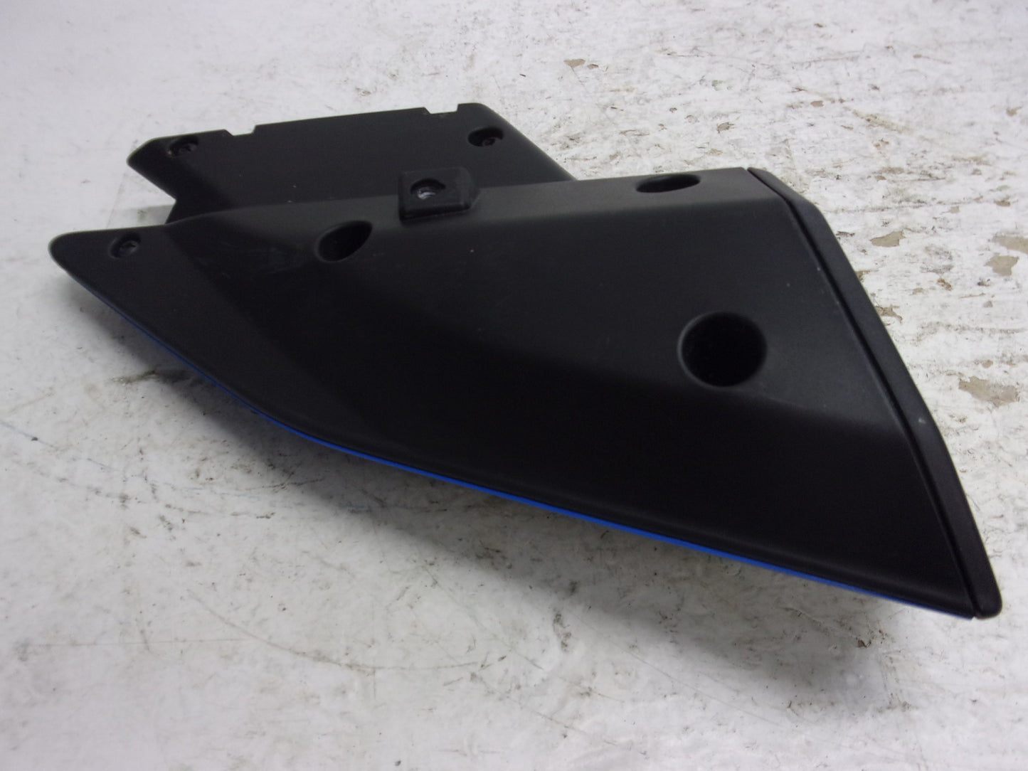 Yamaha 2019-2021 FX Cruiser HO OEM Dark Pewter & Blue RH Mirror # F3X-U590E