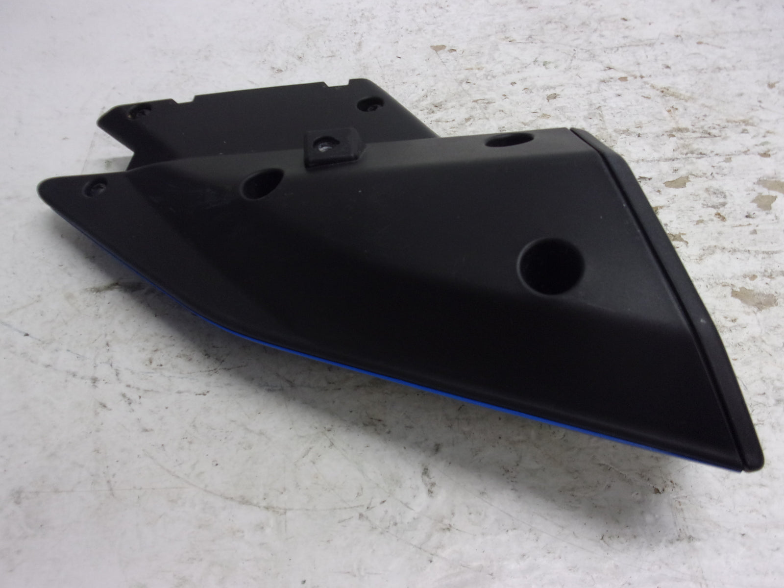 Yamaha 2019-2021 FX Cruiser HO OEM Dark Pewter & Blue RH Mirror # F3X-U590E
