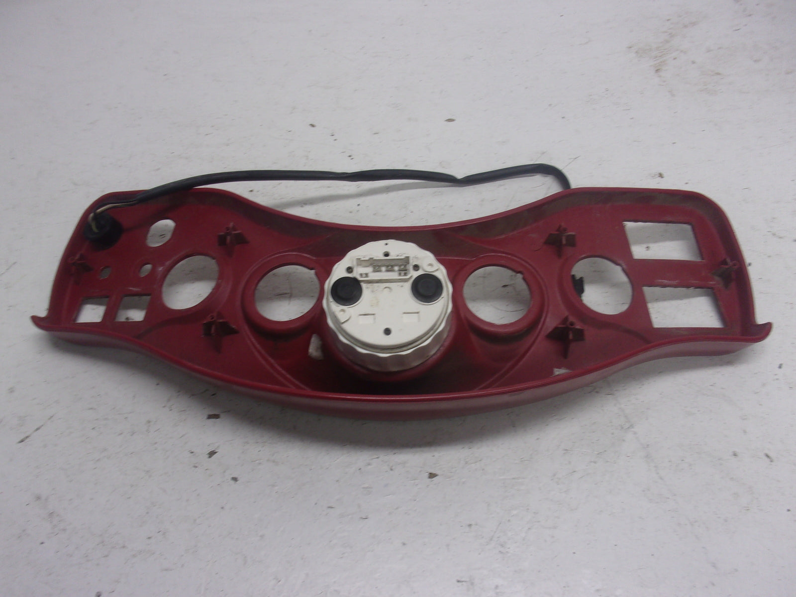 SeaDoo Jet Boat 1999 Challenger 1800 OEM Red Dash Panel & Speedometer 204470326