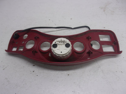 SeaDoo Jet Boat 1999 Challenger 1800 OEM Red Dash Panel & Speedometer 204470326