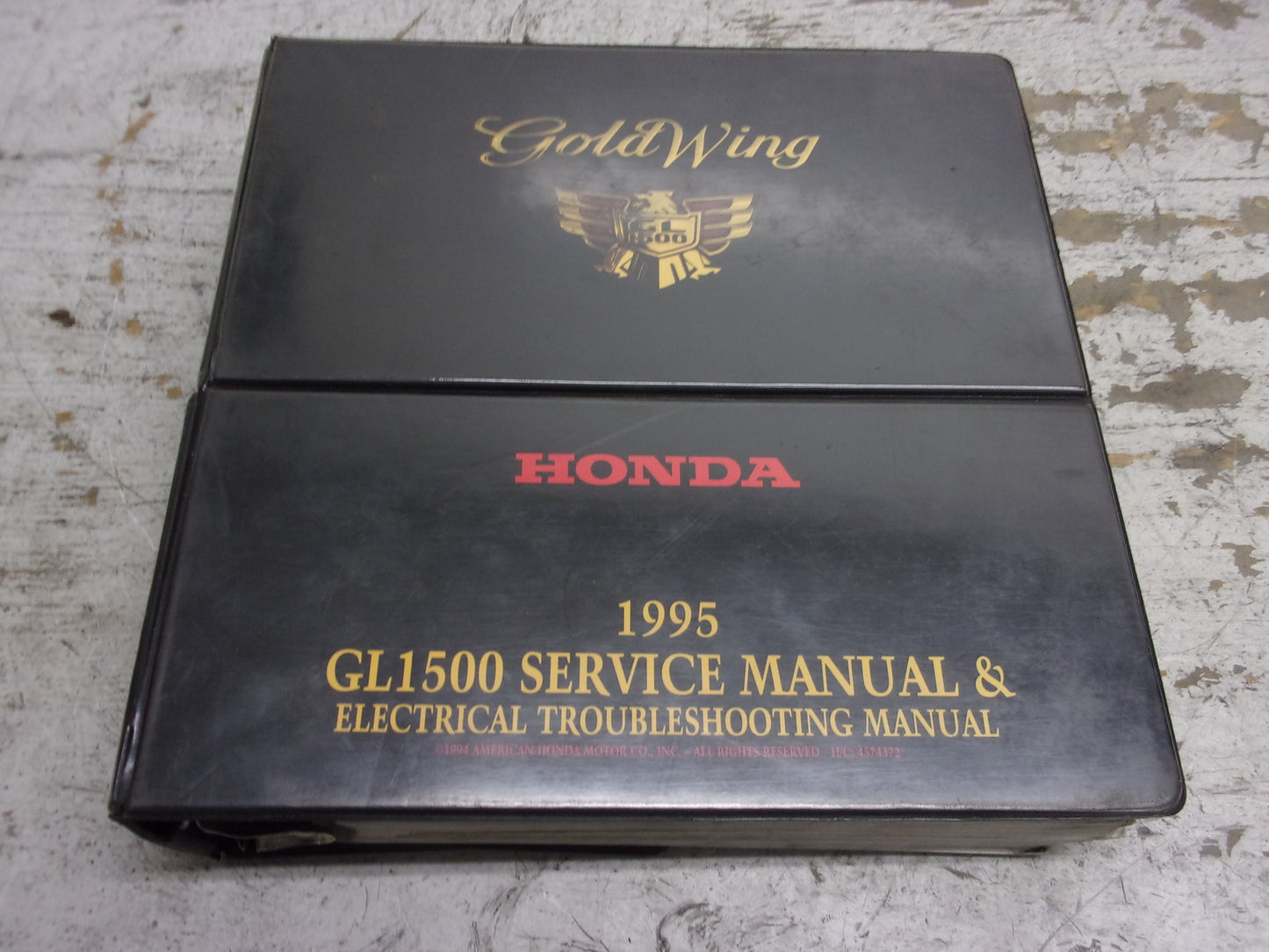Honda 1995 GL1500 Service Manual & Electrical Troubleshooting Manual 61MAM00-AH