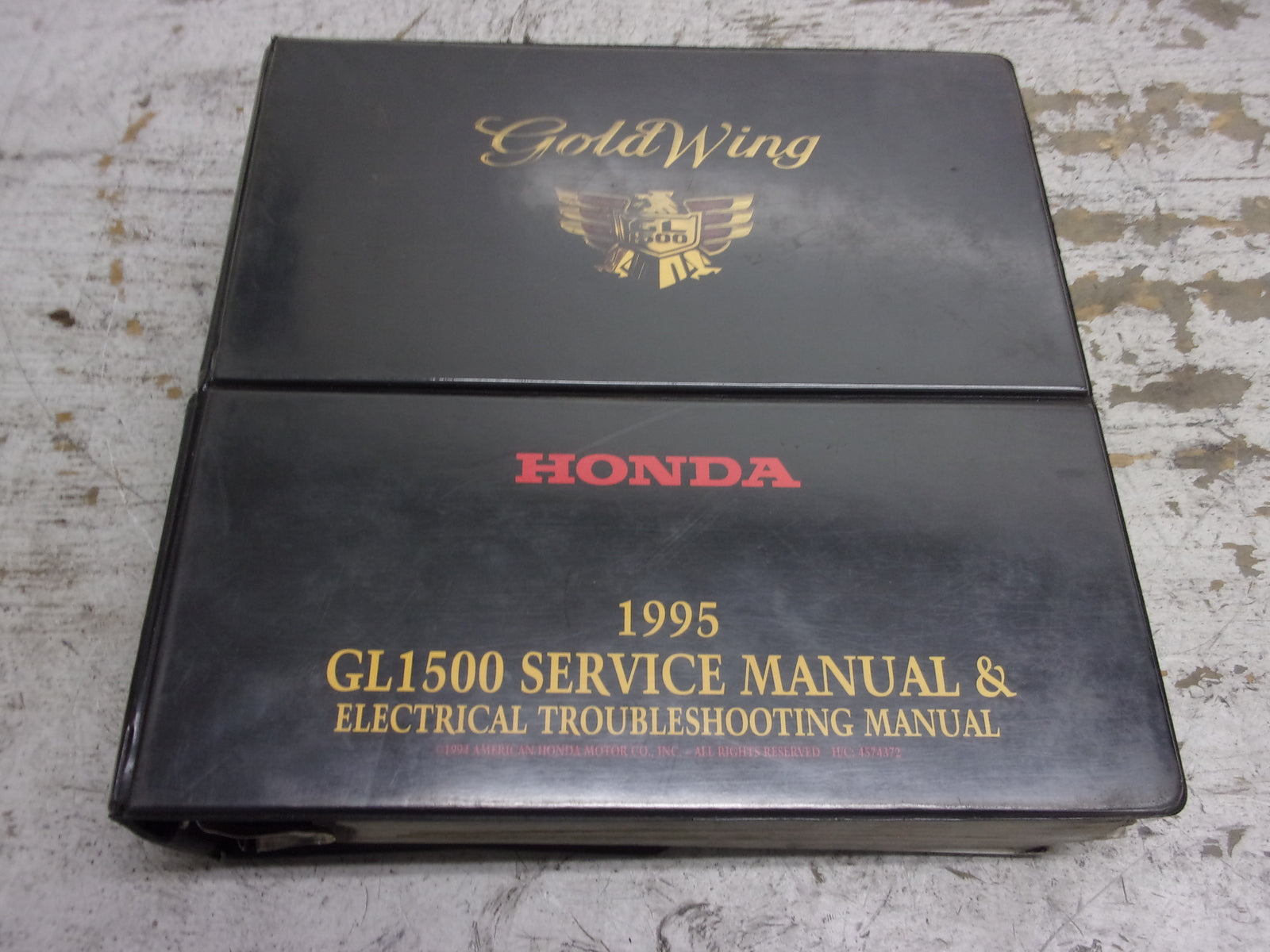 Honda 1995 GL1500 Service Manual & Electrical Troubleshooting Manual 61MAM00-AH
