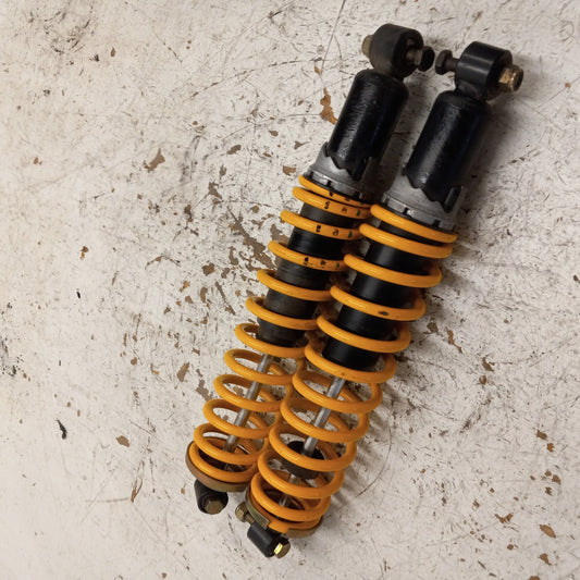 Ski-Doo Snowmobile 2002-2003 Summit OEM Yellow Front Shock Set Part# 505070752