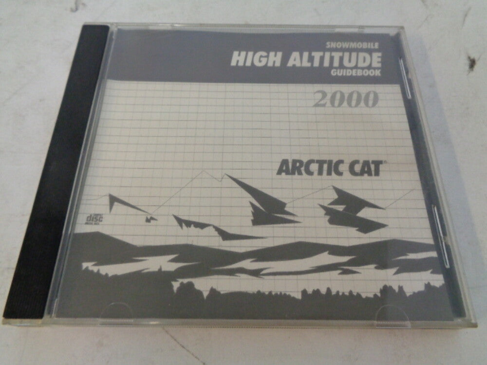 Arctic Cat 2000 Snowmobile High Altitude Guidebook CD / Disc # 2270-043