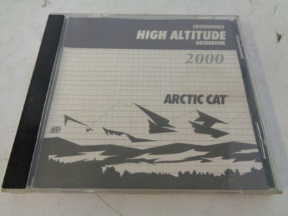 Arctic Cat 2000 Snowmobile High Altitude Guidebook CD / Disc # 2270-043