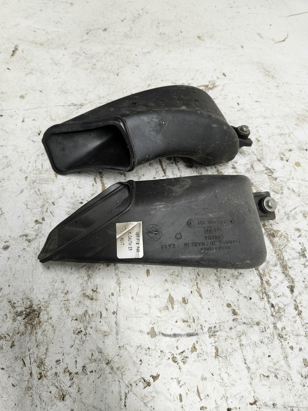 SeaDoo Bombardier 1999-2007 LRV RX GTX 3D XP OEM Mag + PTO Duct Set # 273000150
