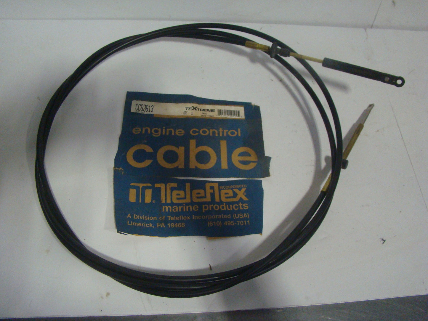 Volvo Penta Teleflex Steering Cable  OMC/Volvo 479 Part#  TEL-CC63613