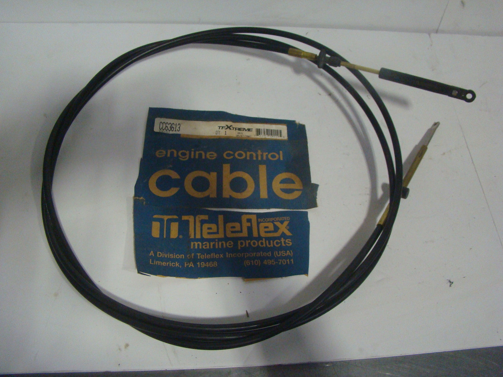 Volvo Penta Teleflex Steering Cable  OMC/Volvo 479 Part#  TEL-CC63613