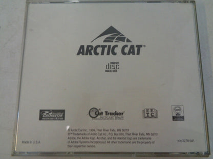 Arctic Cat 2000 Snowmobile Service Manual CD Disc Part# 2270-041