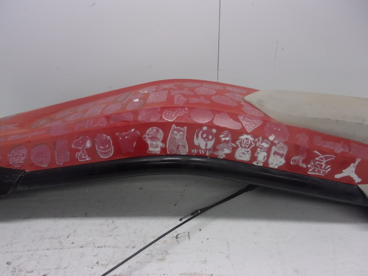 Sea Doo Bombardier 05-2007 3D Viper Red Complete Handlebar + Pole #  277001418