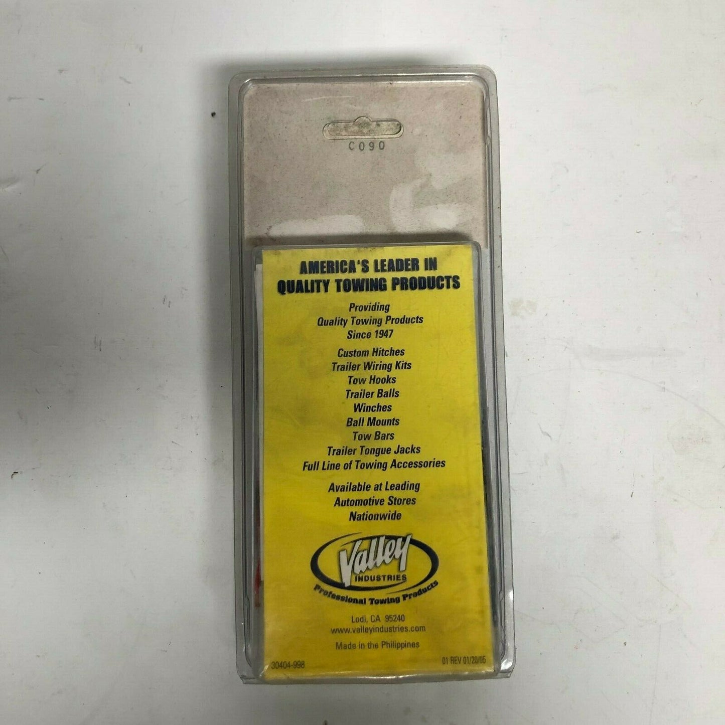 Valley Industries 1992-93 Ford F-Series Break Control Wiring Adapter Part# 30404