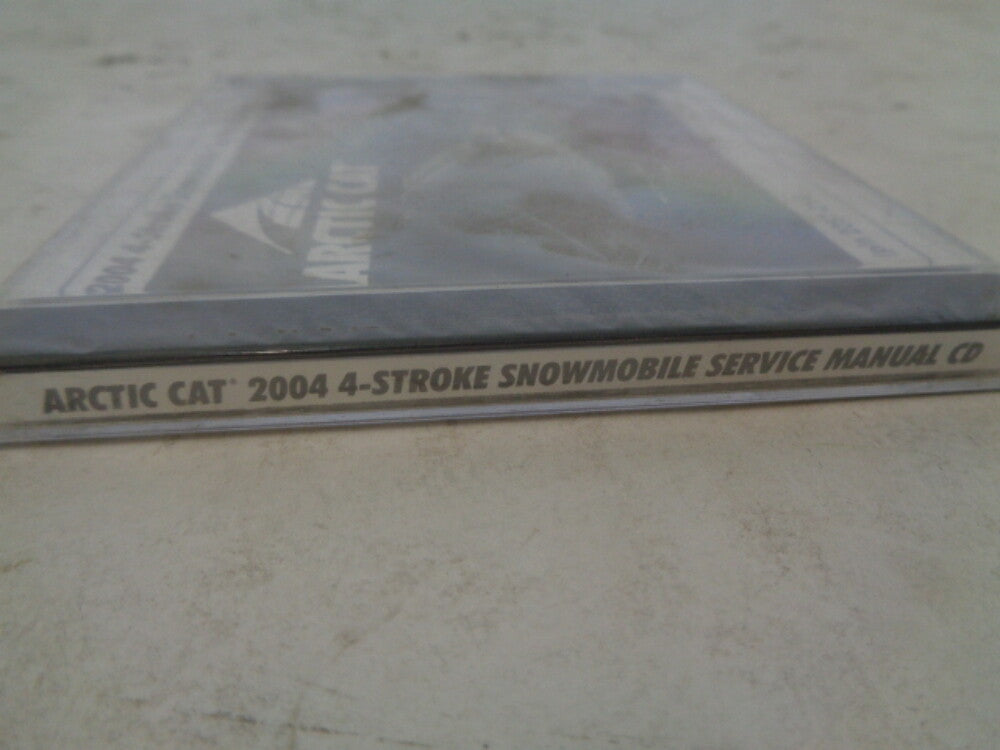 Arctic Cat 2004 4-Stroke Snowmobile Service Manual CD Disc Part# 2257-214
