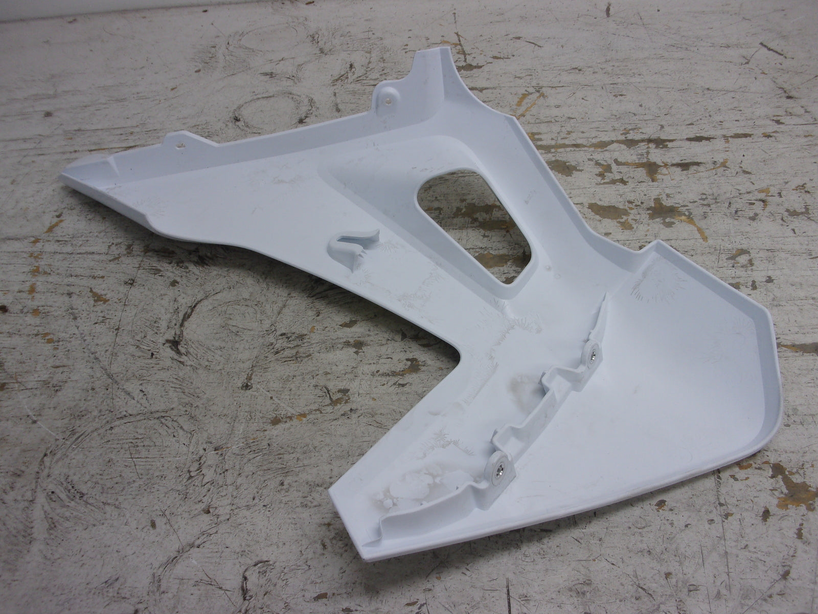Husqvarna 2019-2020 FC FS FX TC TX OEM White LH Spoiler Part# 2510805400028B