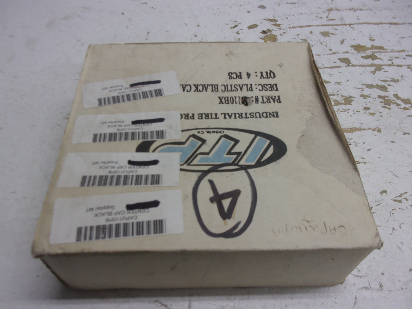 ITP C-Series Type 5 6 and 7 Center Cap 4/110 and 4/115 Set Of 4 Part# B110BX