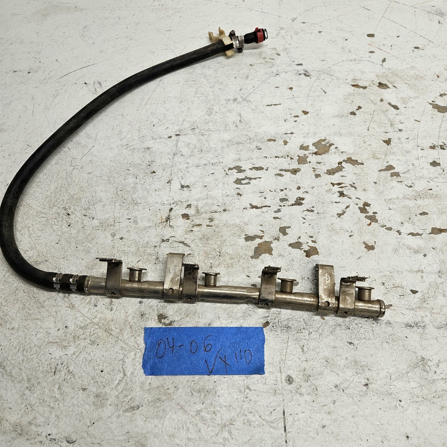 Yamaha Waverunner 2005-2011 VX VX1100 OEM Fuel Rail Assembly # 60E-13761-10-00