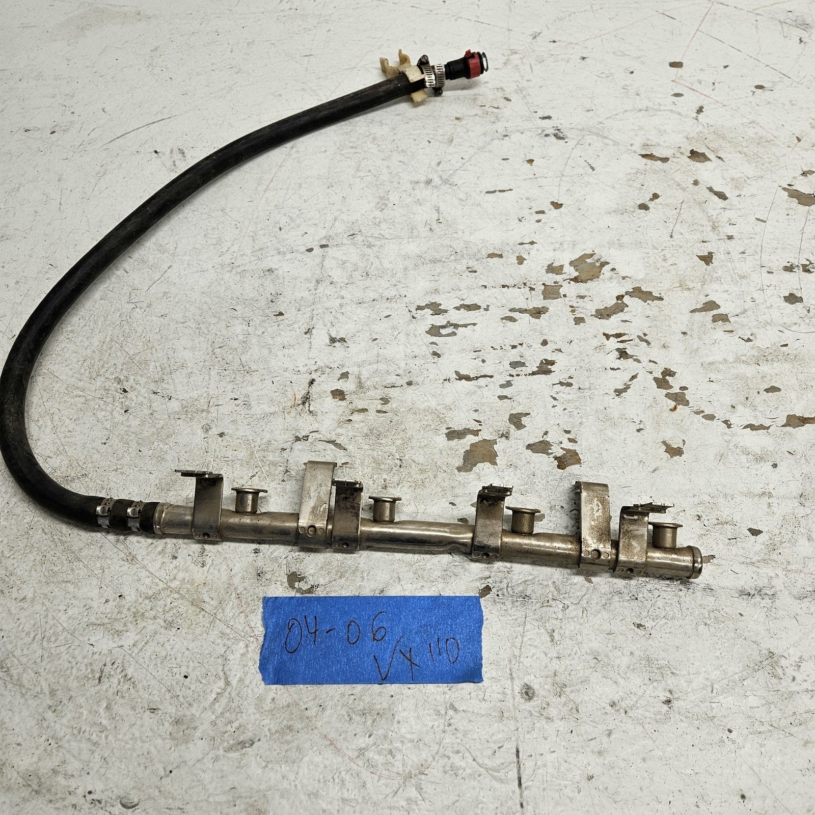 Yamaha Waverunner 2005-2011 VX VX1100 OEM Fuel Rail Assembly # 60E-13761-10-00