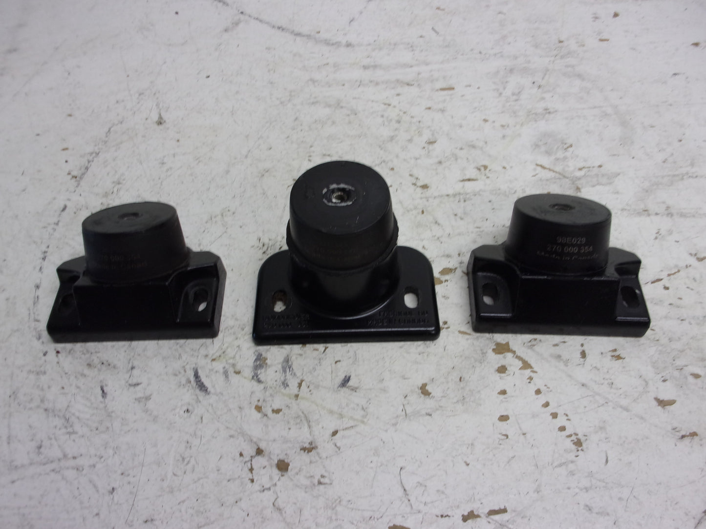 SeaDoo Bombardier 1998 XP LTD OEM Engine Damper Set + Shims + Hardware 270000369