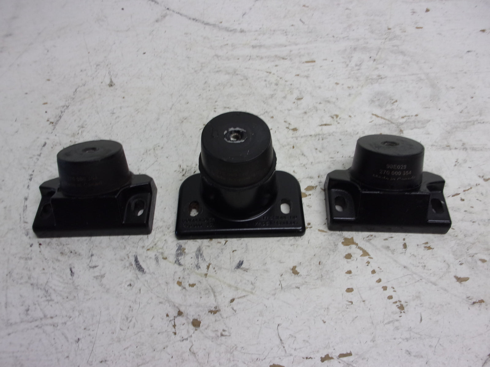 SeaDoo Bombardier 1998 XP LTD OEM Engine Damper Set + Shims + Hardware 270000369