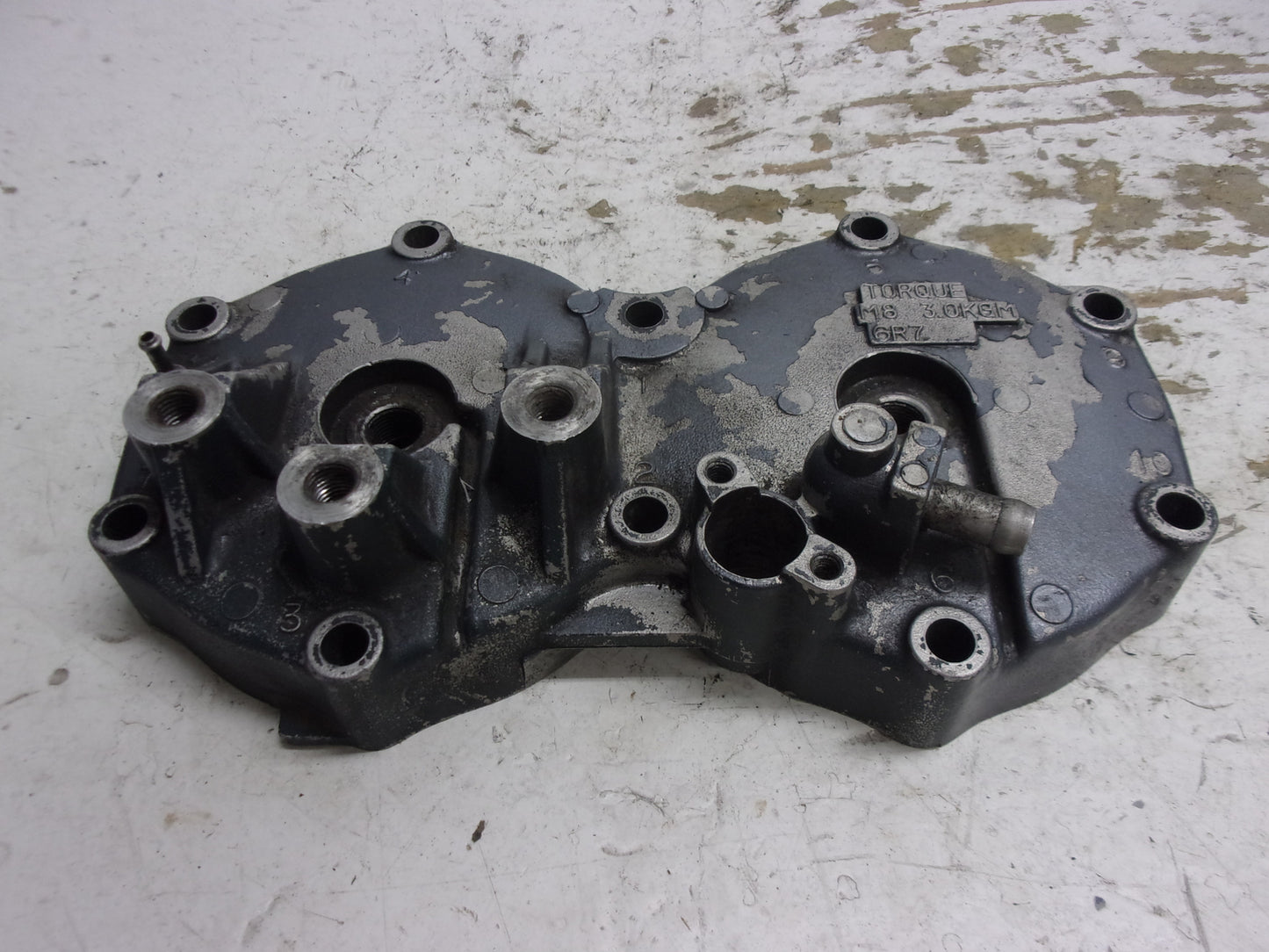 Yamaha Waverunner 1990-1996 SuperJet VXR 650 OEM Cylinder Head # 6R7-11111-00-94